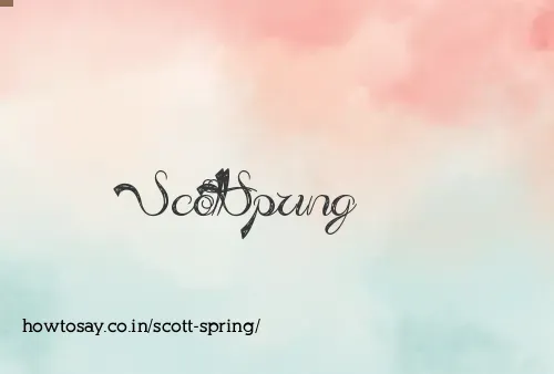 Scott Spring