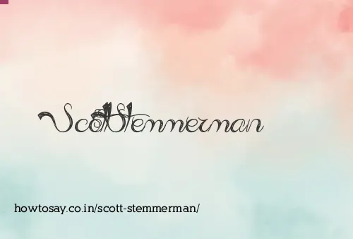 Scott Stemmerman
