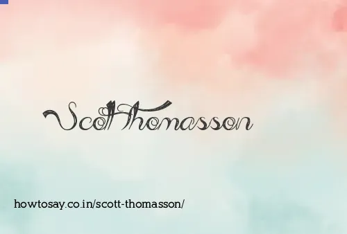 Scott Thomasson