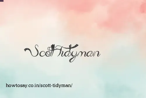 Scott Tidyman
