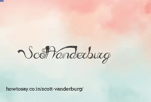 Scott Vanderburg