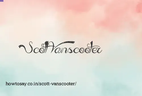 Scott Vanscooter