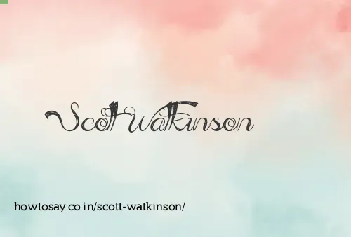 Scott Watkinson