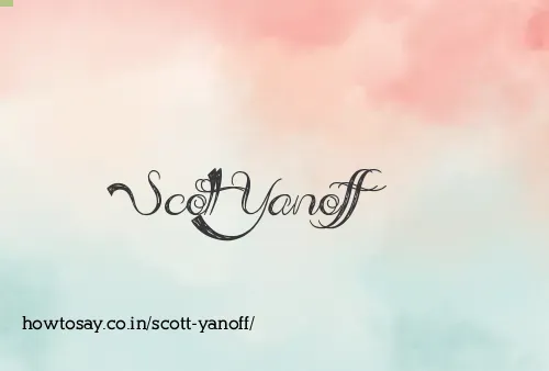 Scott Yanoff
