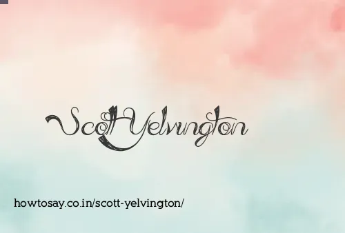 Scott Yelvington