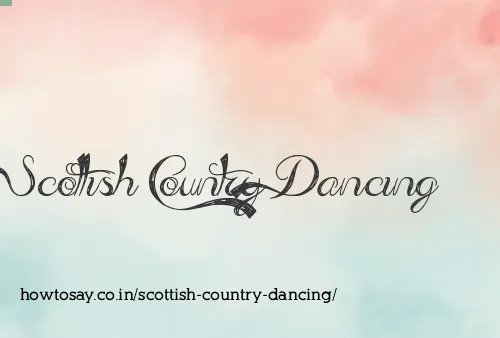 Scottish Country Dancing