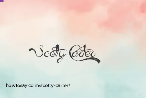 Scotty Carter