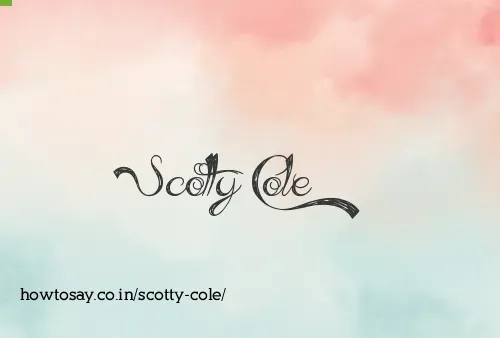 Scotty Cole