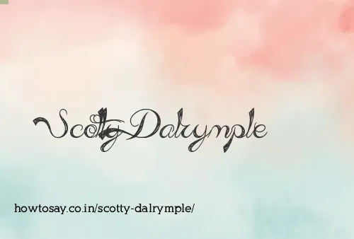 Scotty Dalrymple