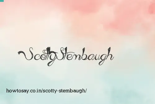 Scotty Stembaugh
