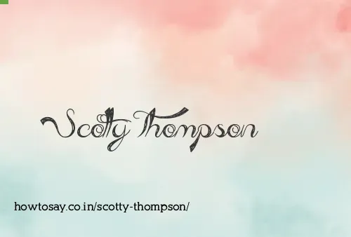 Scotty Thompson