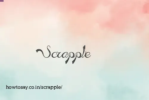 Scrapple
