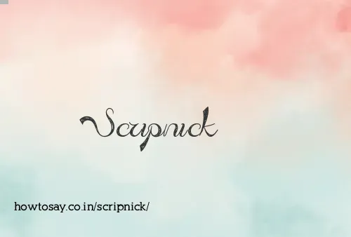 Scripnick