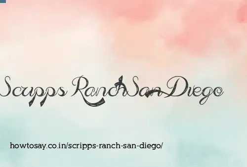 Scripps Ranch San Diego