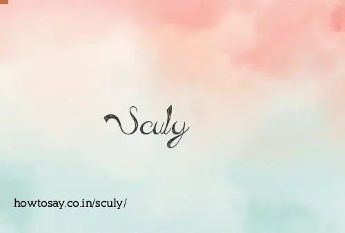 Sculy
