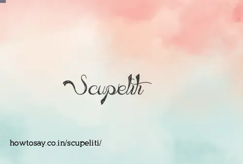 Scupeliti