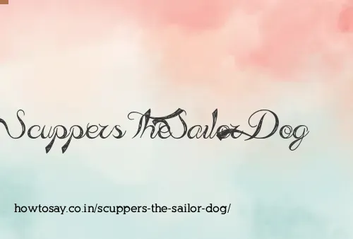 Scuppers The Sailor Dog