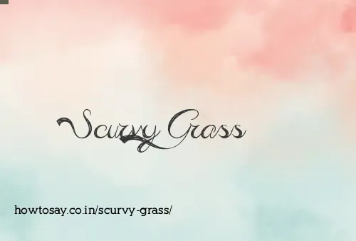 Scurvy Grass