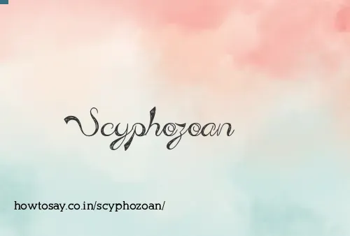 Scyphozoan