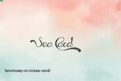 Sea Card