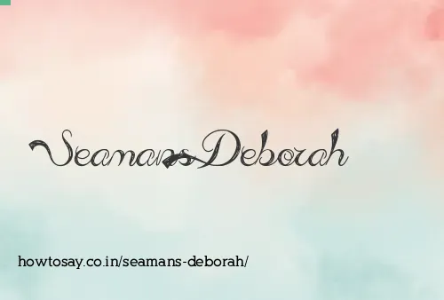 Seamans Deborah