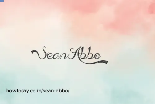 Sean Abbo