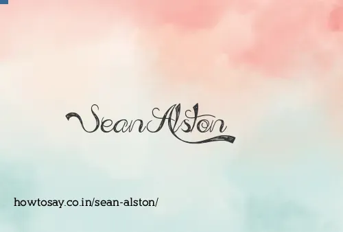 Sean Alston