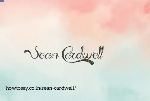 Sean Cardwell