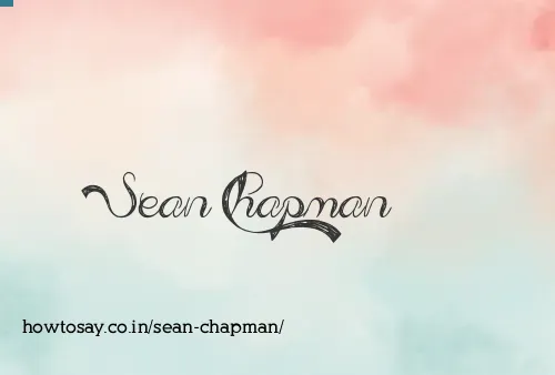 Sean Chapman