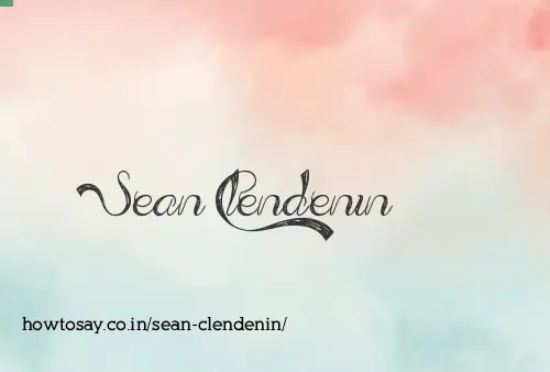 Sean Clendenin