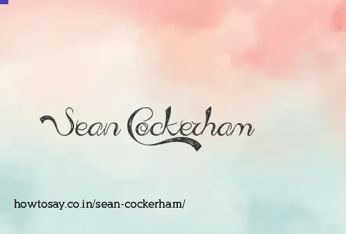 Sean Cockerham