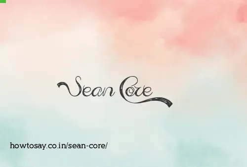 Sean Core