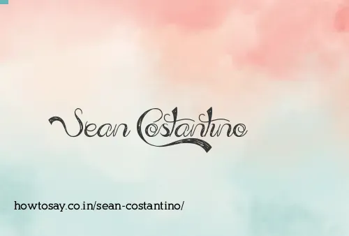 Sean Costantino