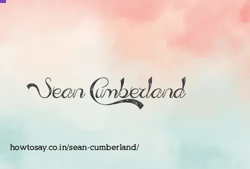 Sean Cumberland