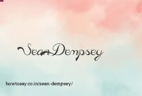 Sean Dempsey