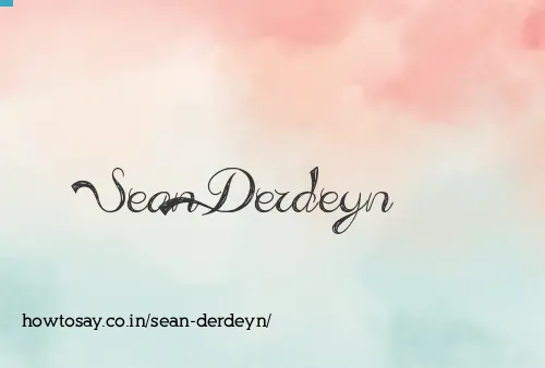 Sean Derdeyn