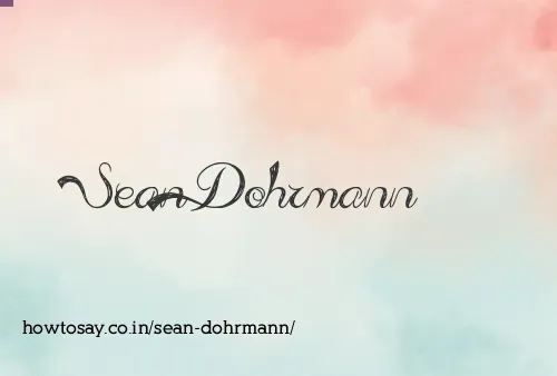 Sean Dohrmann