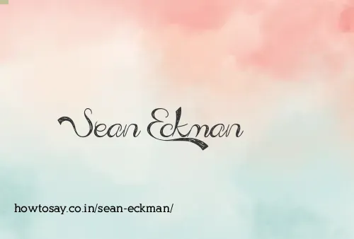 Sean Eckman