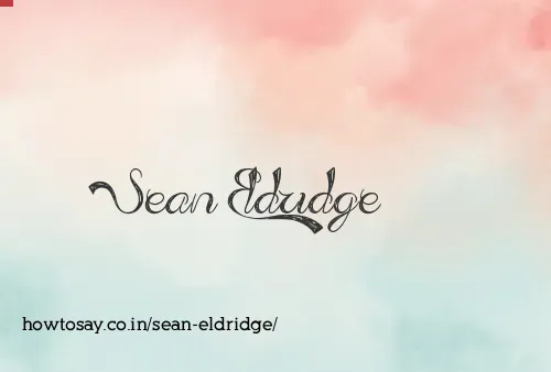 Sean Eldridge