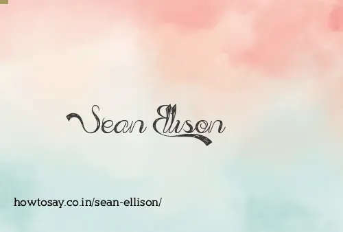 Sean Ellison