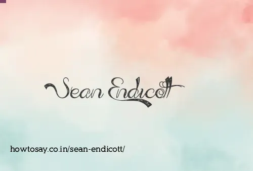 Sean Endicott