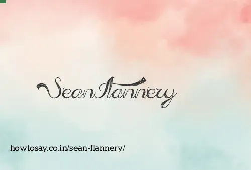 Sean Flannery