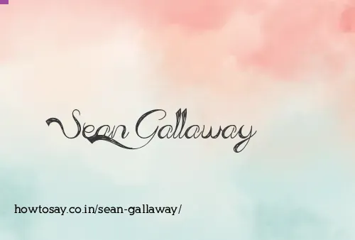 Sean Gallaway
