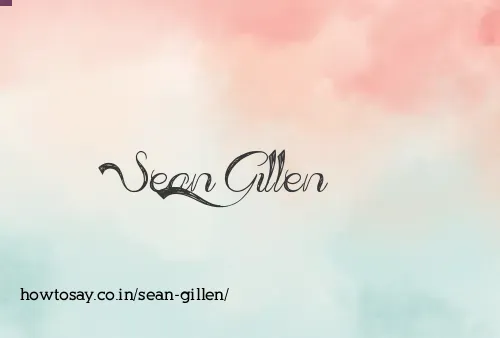 Sean Gillen