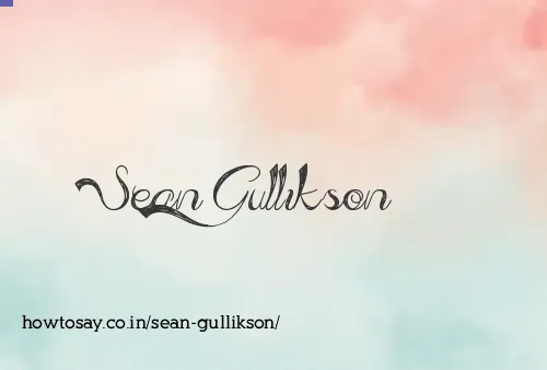 Sean Gullikson