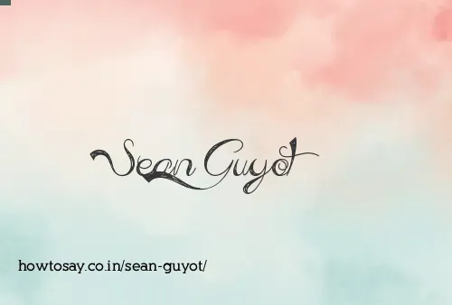Sean Guyot