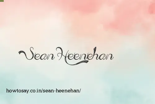 Sean Heenehan