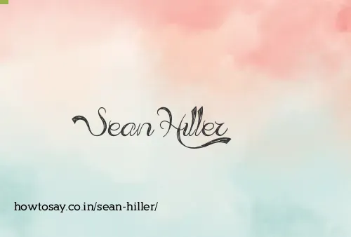 Sean Hiller