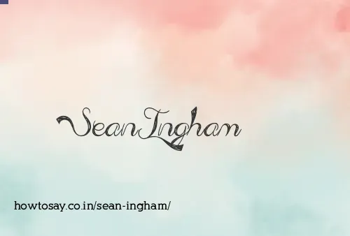 Sean Ingham