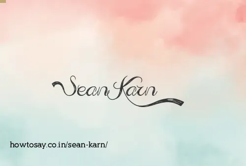 Sean Karn
